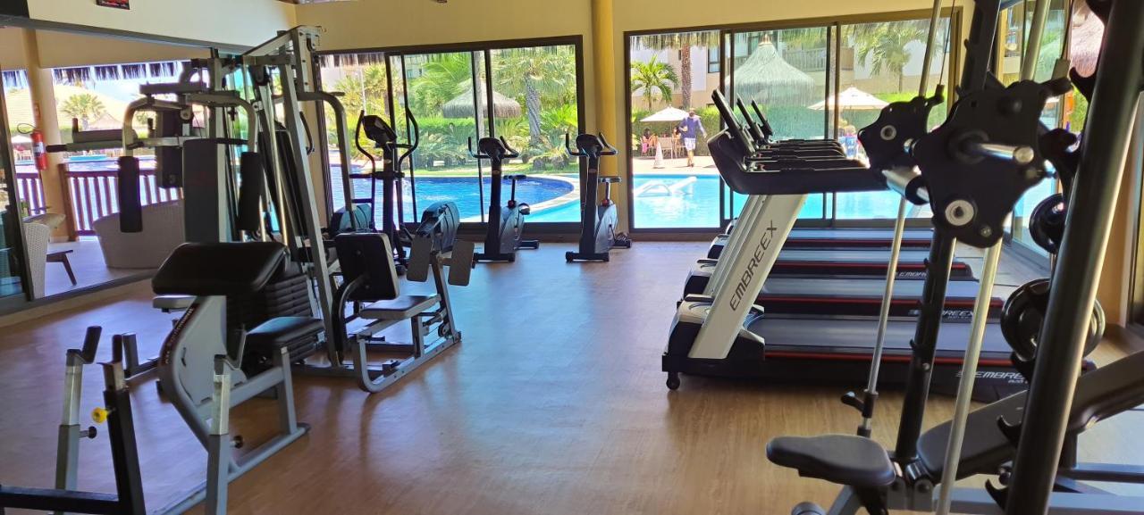 Apartamento Paraíso Frente Mar!! 04 Pessoas-pé Na Areia Vg Sun Cumbuco-hidro, Sauna, Academia, Piscina,cozinha Completa, Wifi, Parquinho Infantil