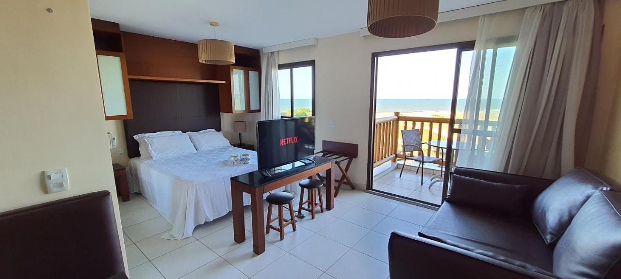 Paraíso Frente Mar!! 04 Pessoas-pé Na Areia Vg Sun Cumbuco-hidro, Sauna, Academia, Piscina,cozinha Completa, Wifi, Parquinho Infantil